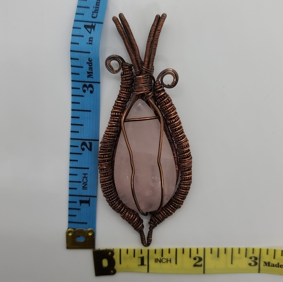 π₯³ Host Pick Rose Quartz Pendant by Vailenπ₯³ - Picture 3 of 7